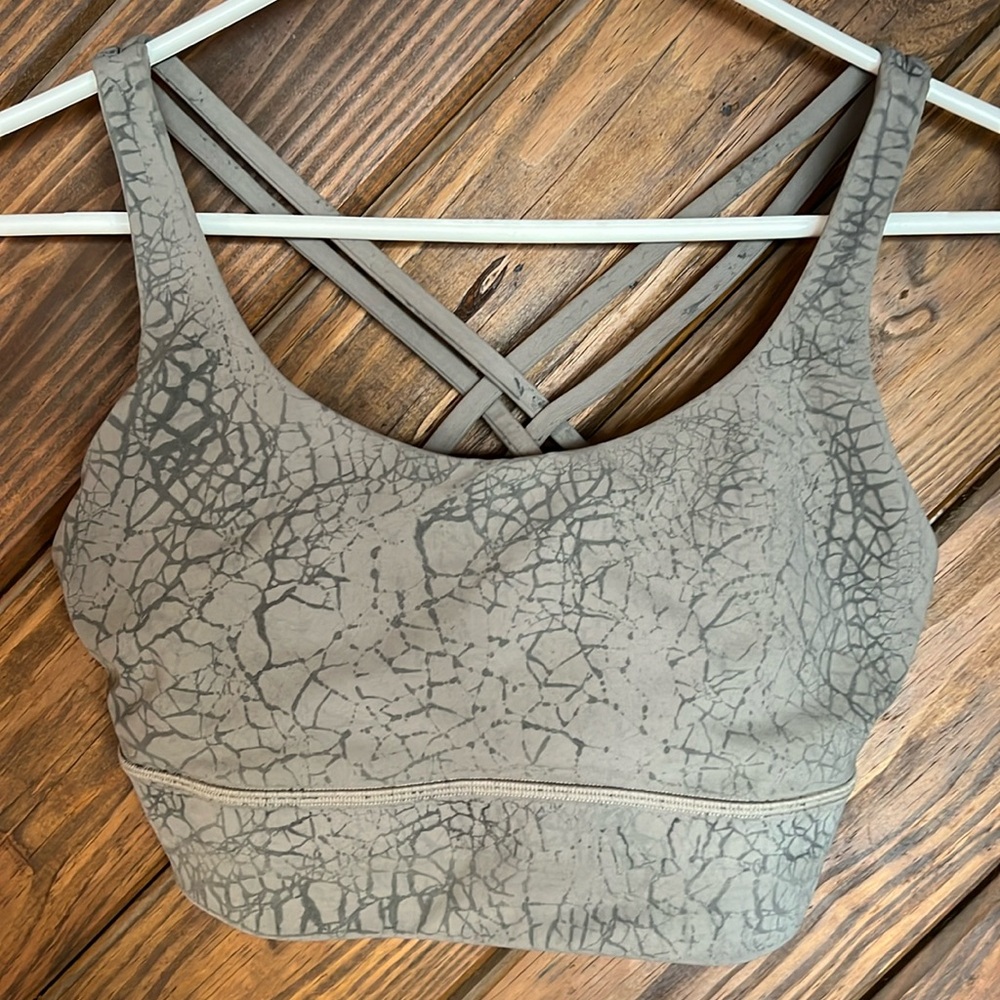 Lululemon Energy Longline Bra. Size 10